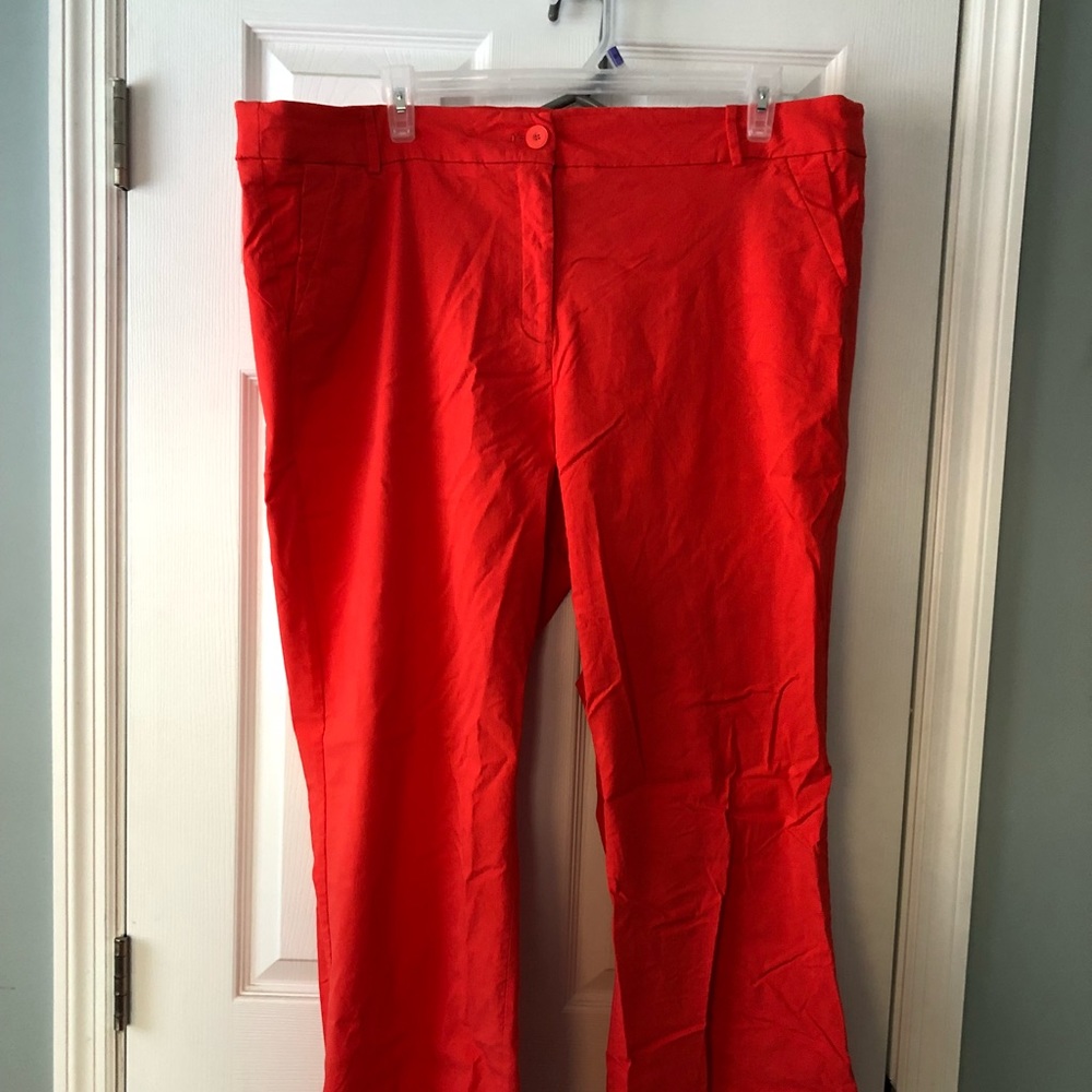 Coral bootcut/flare lane Bryant dress pants